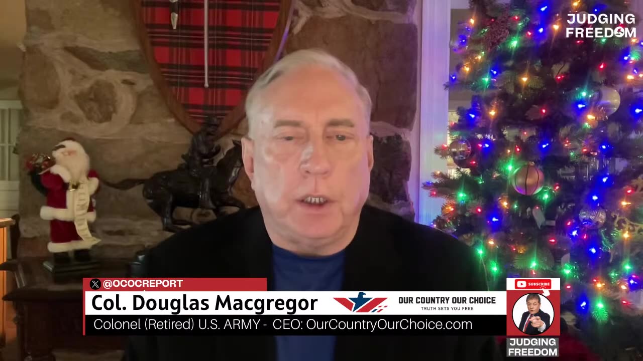 Judge Nap : Col. Douglas Macgregor: How Israel is Isolating the US.