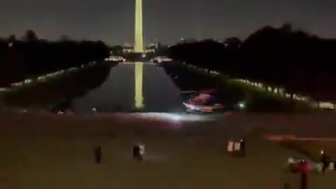 Helicopter Airlifts Mans Shot In Head In DC