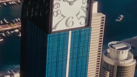 World's Tallest Residential Clock Tower - Franck Muller Aeternitas, Dubai Marina By London Gate
