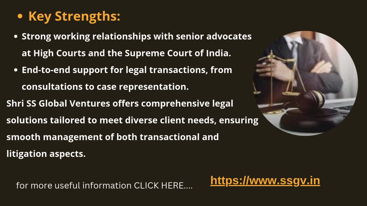 Legal Services by Shri SS Global Ventures