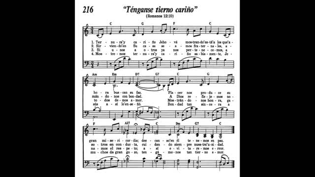 Ténganse tierno cariño (Canción 216 de Canten Alabanzas a Jehová)