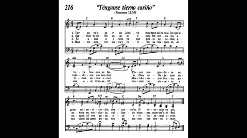 Ténganse tierno cariño (Canción 216 de Canten Alabanzas a Jehová)