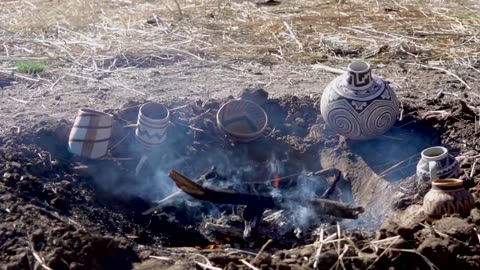 How To Pit Fire Greenware Pottery