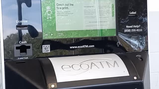 ecoatm at Walmart...shady...