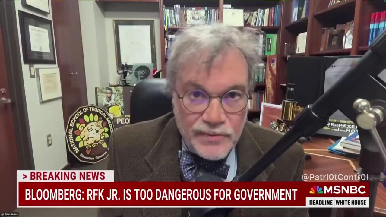 Peter Hotez, Vaccine & Scamdemic pusher, says they have “big picture stuff coming down the pike"