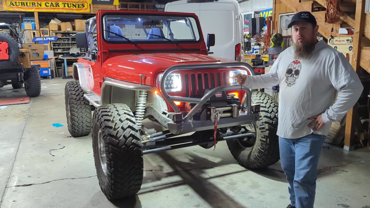 Jeep Wrangler TJ Custom Lighting