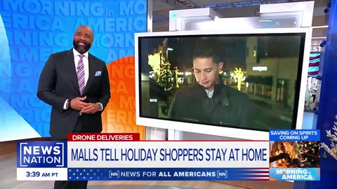 Dallas malls test drone delivery of holiday goods to doorsteps | Morning in America