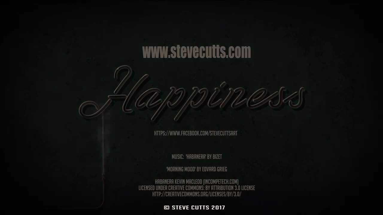 Happiness by Steve Cutts