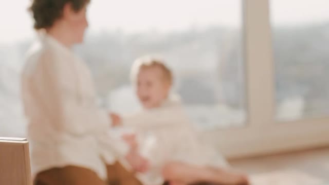 Kids playing with each other | on floor