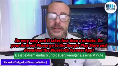 Live Bluetooth MAC Addresses from vaccinated