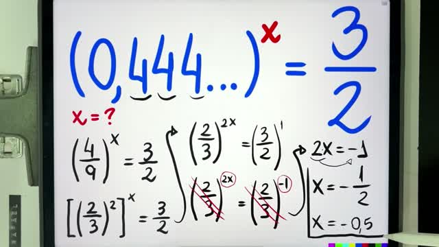 🤯 MATEMÁTICA BÁSICA DESBUGADA - Qual é o expoente para a dízima periódica ser igual à fração