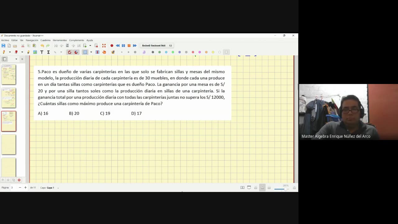 ADC SEMESTRAL 2022 Semana 10 ÁLGEBRA