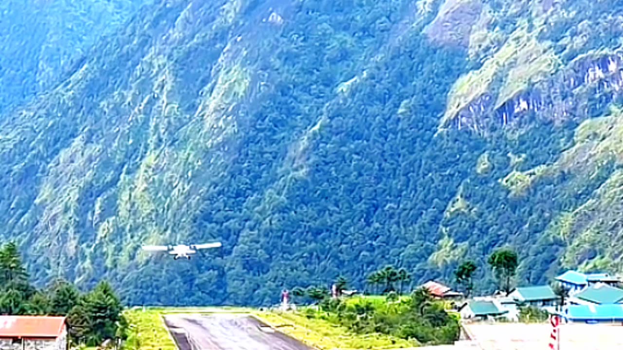 world must dangerous airport in Nepal //Lukla airport