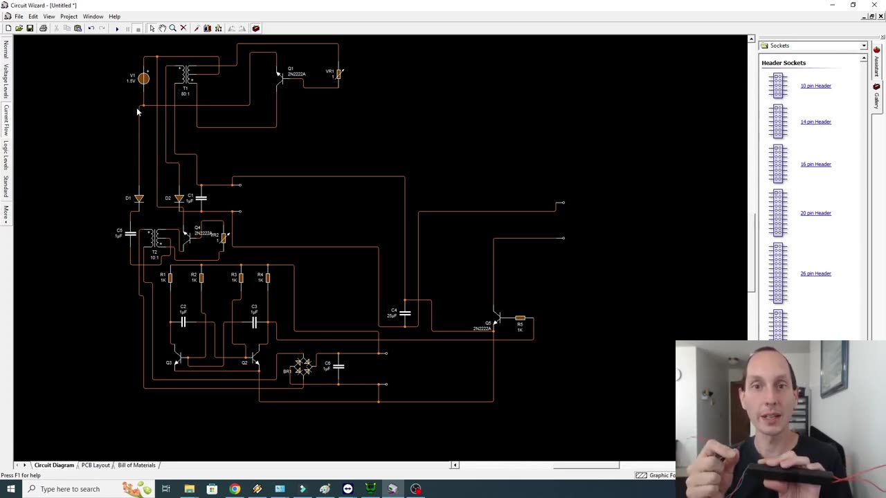 Back EMF Powered Cap Dump