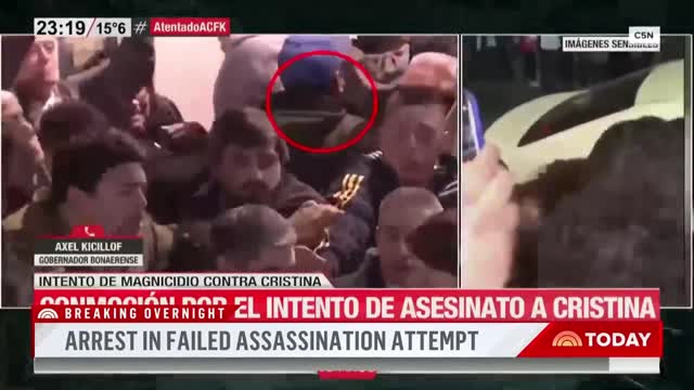 Assassination Attempt On Argentina’s VP Caught On Camera