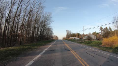 Driving Around Thru 04-23-2022 4K Back PA Pennsylvania Route 191 Lake Ariel Wayne County (4)