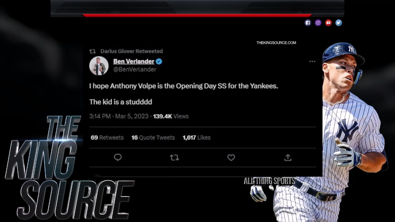 Sports Analysis with THE KING SOURCE: Yankees post 1st ST cuts status: