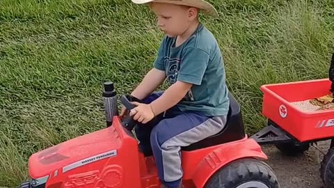 Kids motor car
