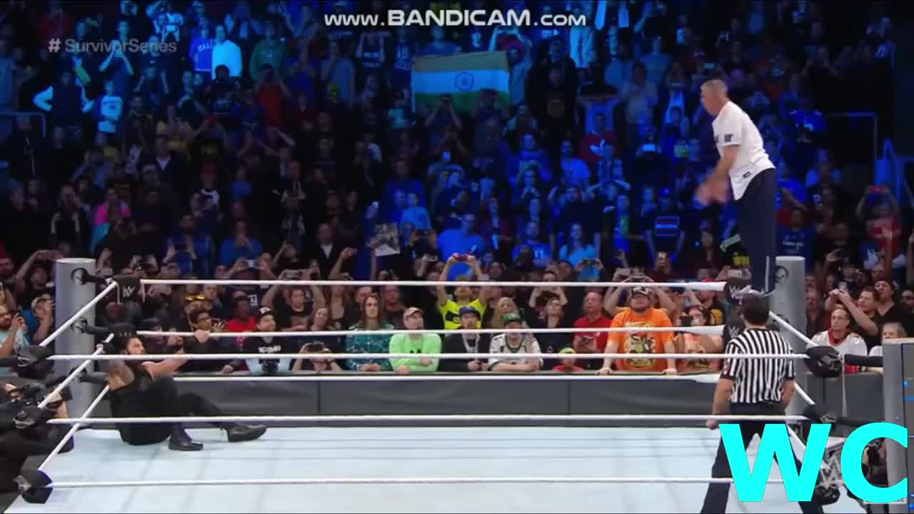 WWE TOP 10 Roman Reigns Spear