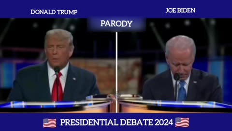 PRESIDENTIAL DEBATE 2024 - DONALD TRUMP & JOE BIDEN