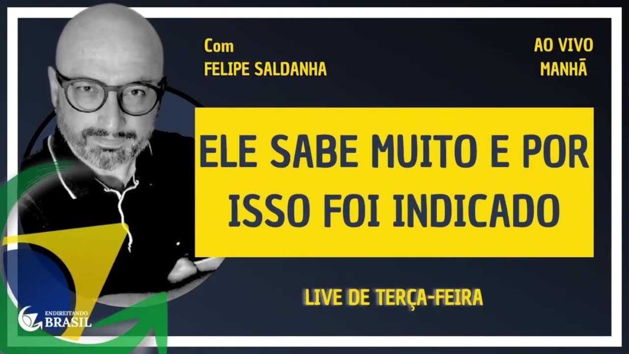 ELE SABE MUITO E POR ISSO FOI INDICADO