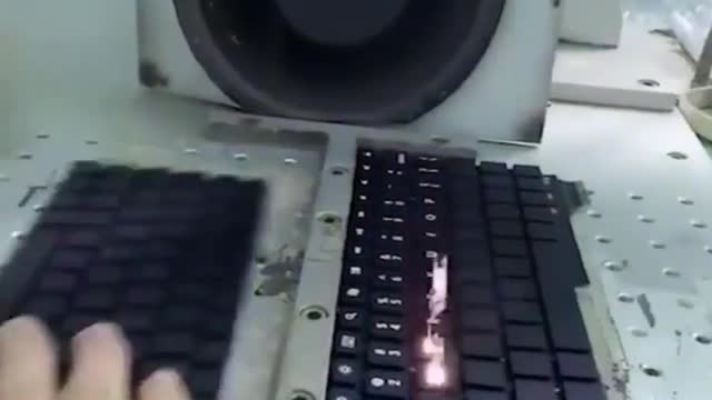 Laser Printing on Laptop Keyboards