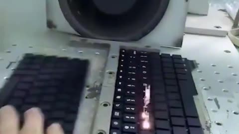 Laser Printing on Laptop Keyboards