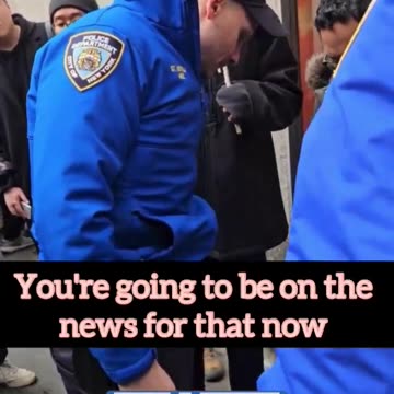 So Good: Pro-Hamas Protester Finds Out After NYPD Officer Finally Has Enough