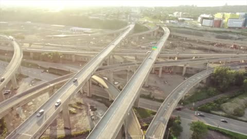 Montreal City, Canada Aerial Drone View