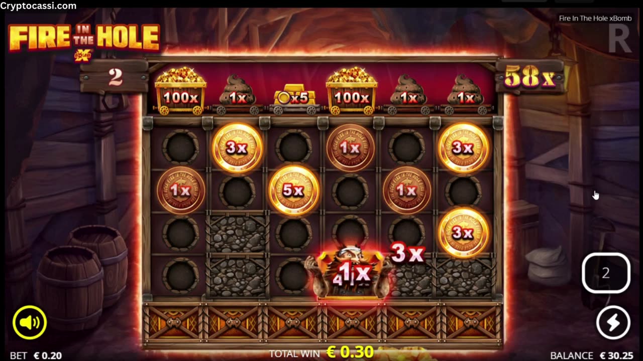 Fire in the Hole Slot 60,000x Max Win