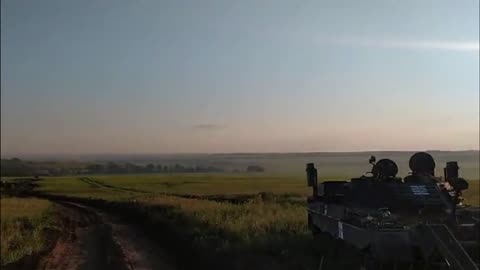 Destroyed Leopards and other NATO equipment near Rabotino