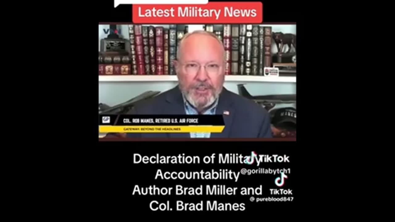 Declaration of Military Accountability..