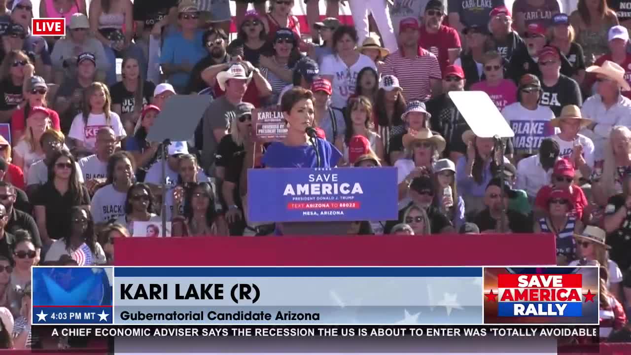 Kari Lake: Joe Biden Is Destroying America