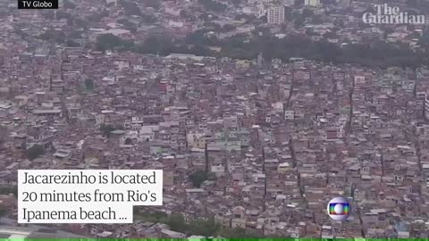 At least 25 killed in Rio de Janeiro's deadliest favela raid