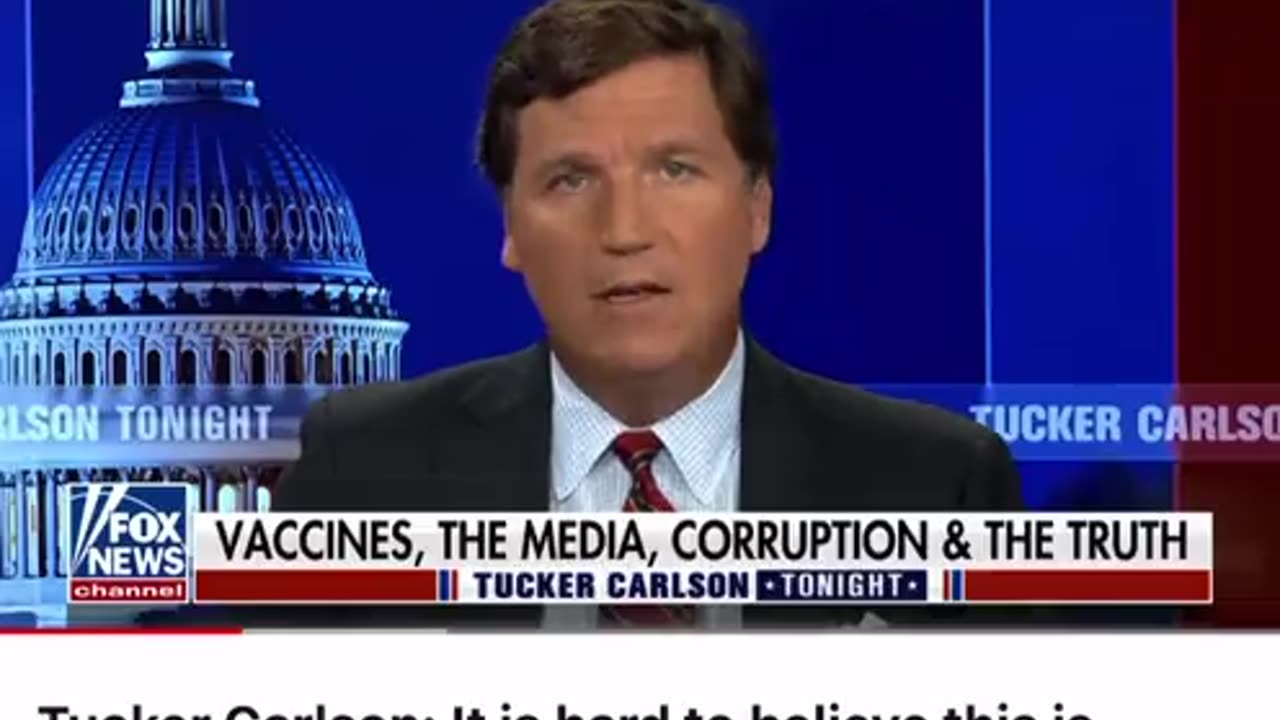 3 days ago: Tucker’s opening monologue calls out mainstream media’s role in pushing the Covid