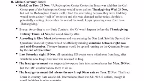 SITUATION UPDATE 11/25/22