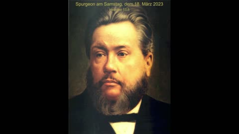 Spurgeon am Samstag, dem 18. März 2023