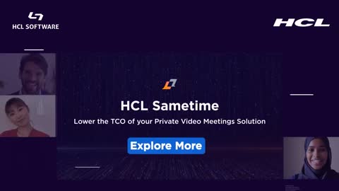 HCL Sametime: Video Meetings with Double the Value and Lower TCO