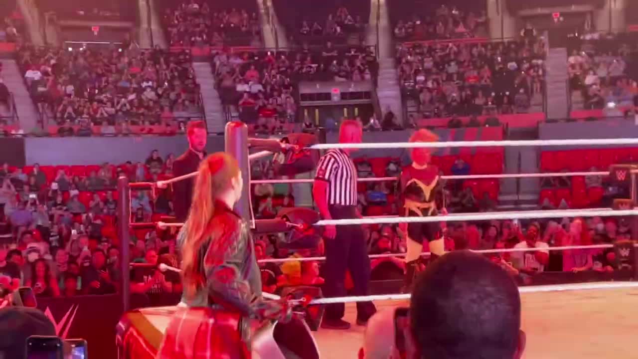 Natalya vs Ronda Rousey - WWE Saturday Night Main Event 6_4_22