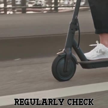 Regularly check and tighten the handlebar for stability.