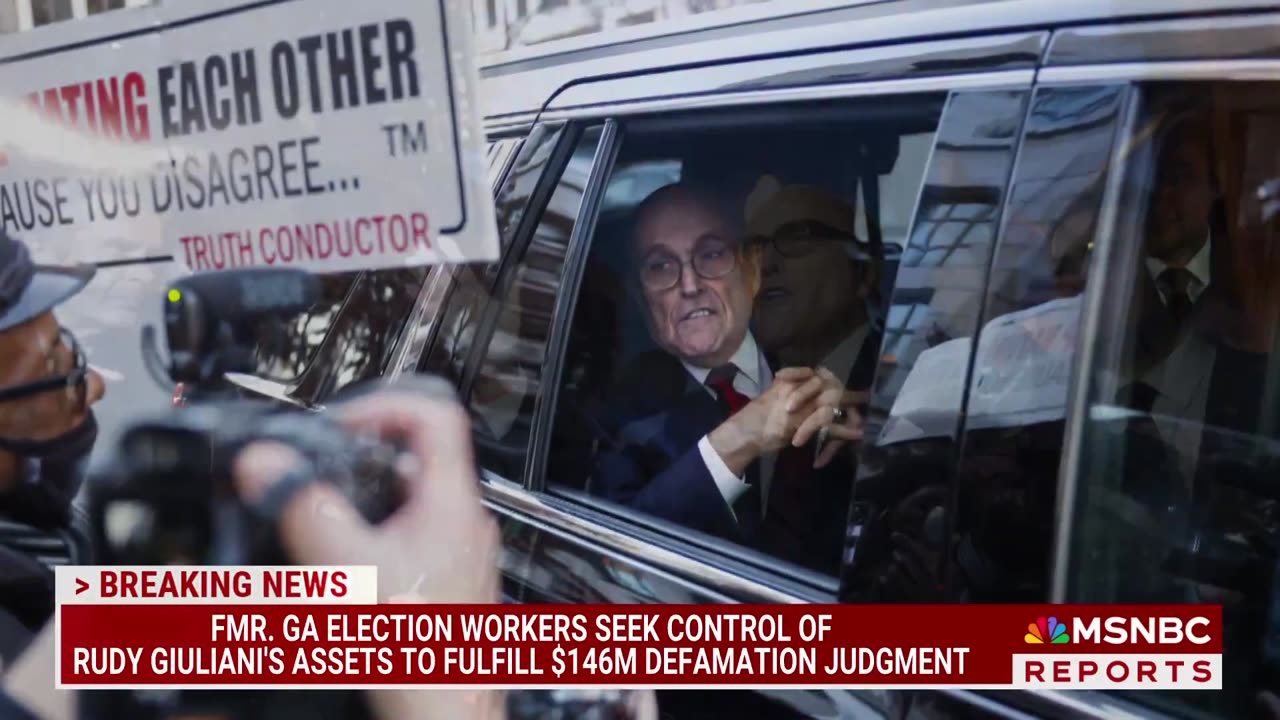 Two Election workers seek control of Rudy Giuliani's assets to fulfill $146M Defamation judgment