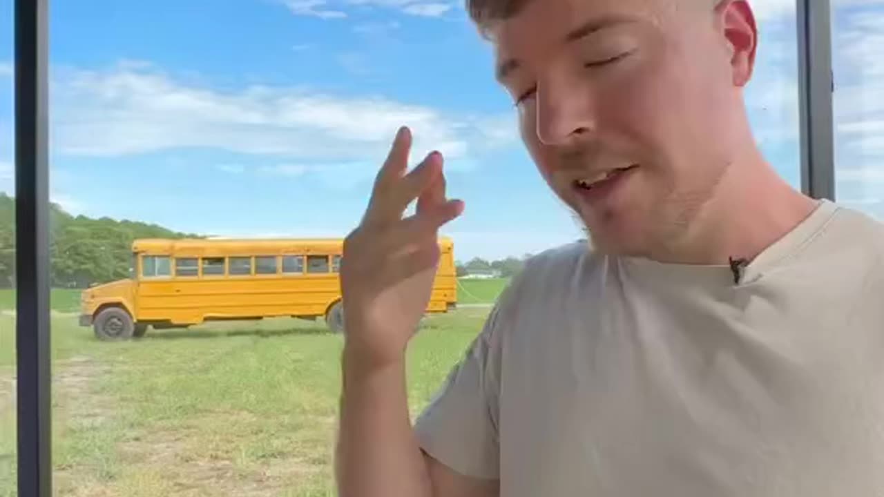 I think we broke the school bus😂