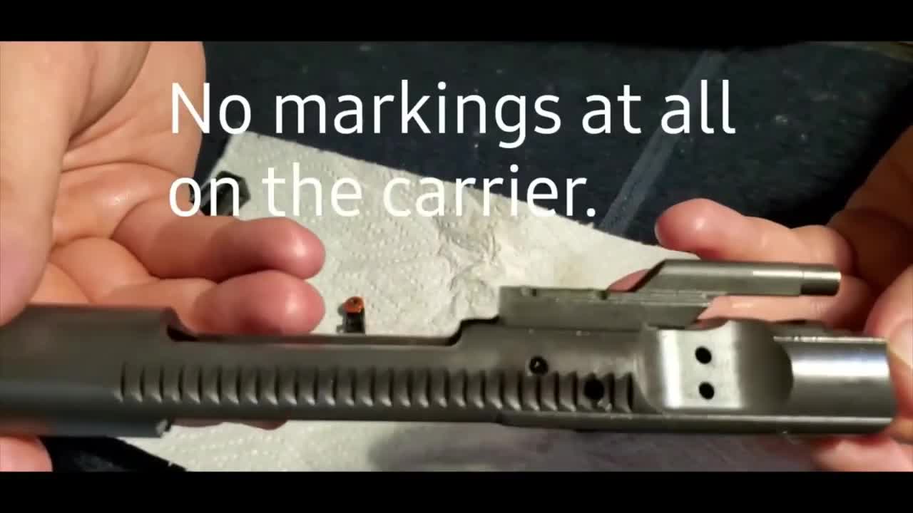 Geissele M4A1 Bolt Carrier Inspection