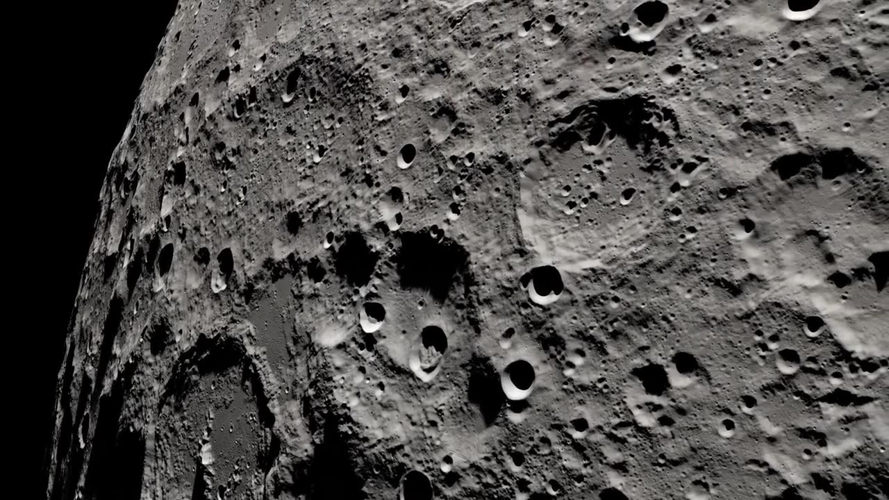 Apollo 13 Views of the Moon in 4K