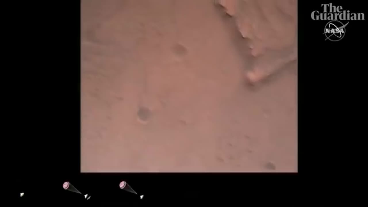 Footage of Perseverance Rovar landing on Mars Released by NASA