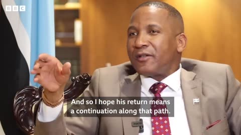 Botswana's Duma Boko on Trump, diamonds and unemployment