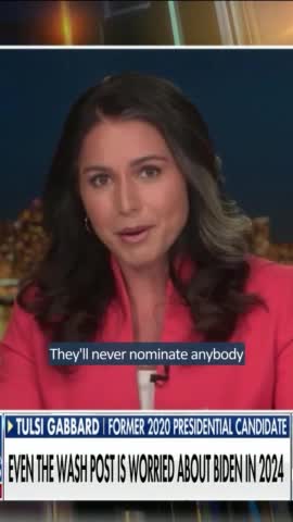 MSM/Dem Party Elite will never nominate anyone who…