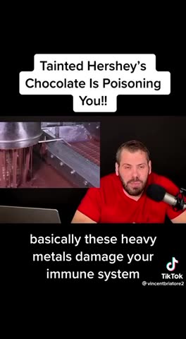 ATTENTION ⛔️TAINTED HERSHEY’S CHOCOLATE IS POISONING YOU