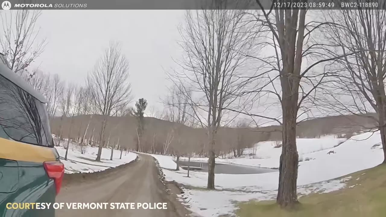 Child Rescued by Vermont Trooper in Frozen Pond