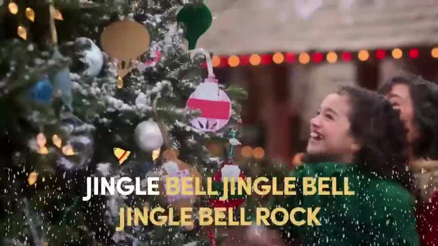 Lindsay Lohan sings Jingle Bell Rock Falling for Christmas Official Lyric Video Netflix